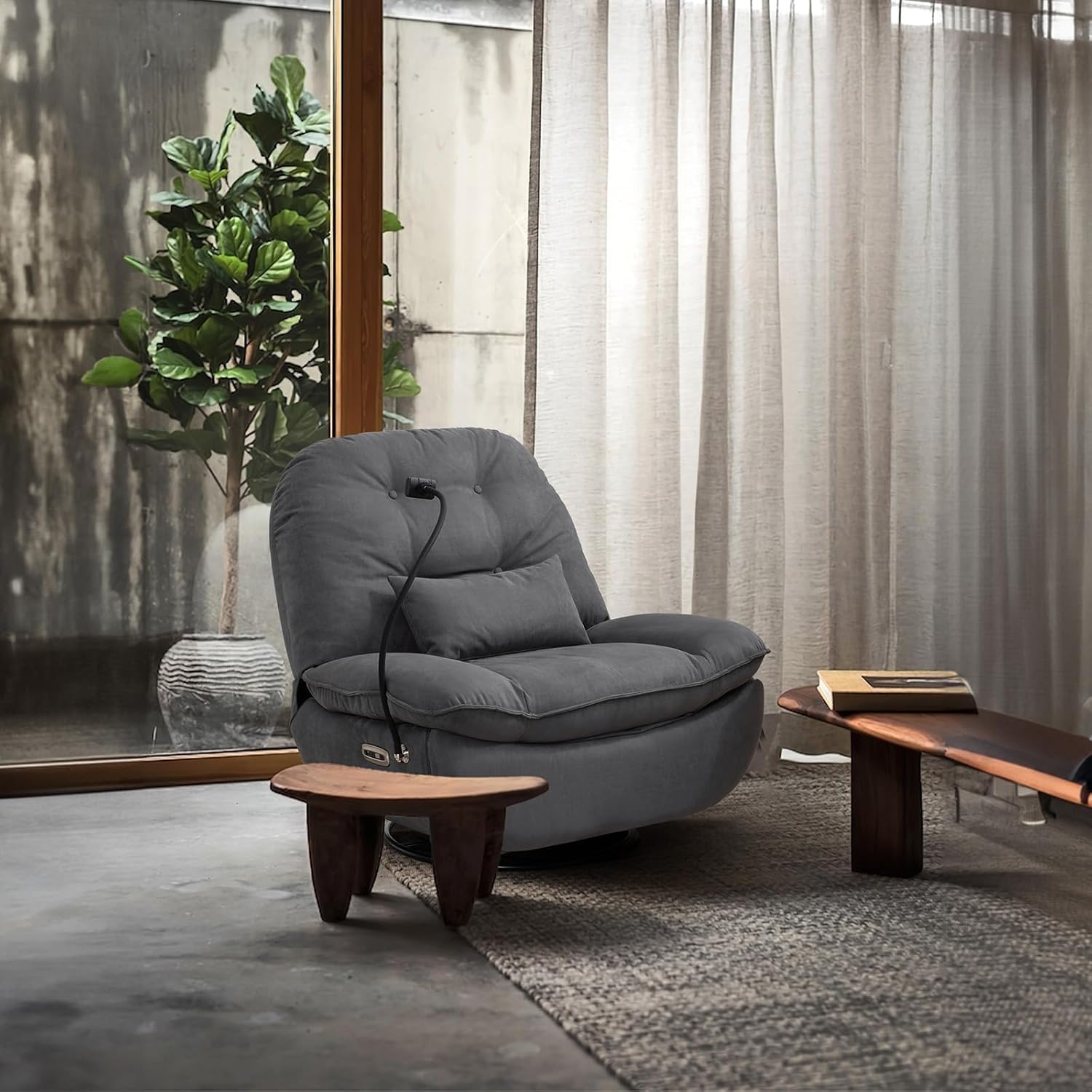Luxury Oversized Smart Recliner – Redefining Modern Comfort